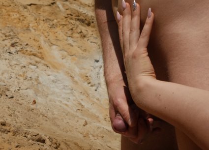 Tiny penis cfnm amateur blowjob outdoors
