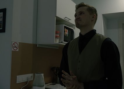 Dom and sub gay porn after accidental hotel meeting